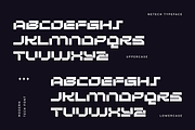 Netech - Modern Futuristic Tech Font, a Symbol Font by Masyafi Studio (Thumbnail 2 of 8)