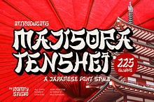 Majisora Tenshei Bold Japanese Font