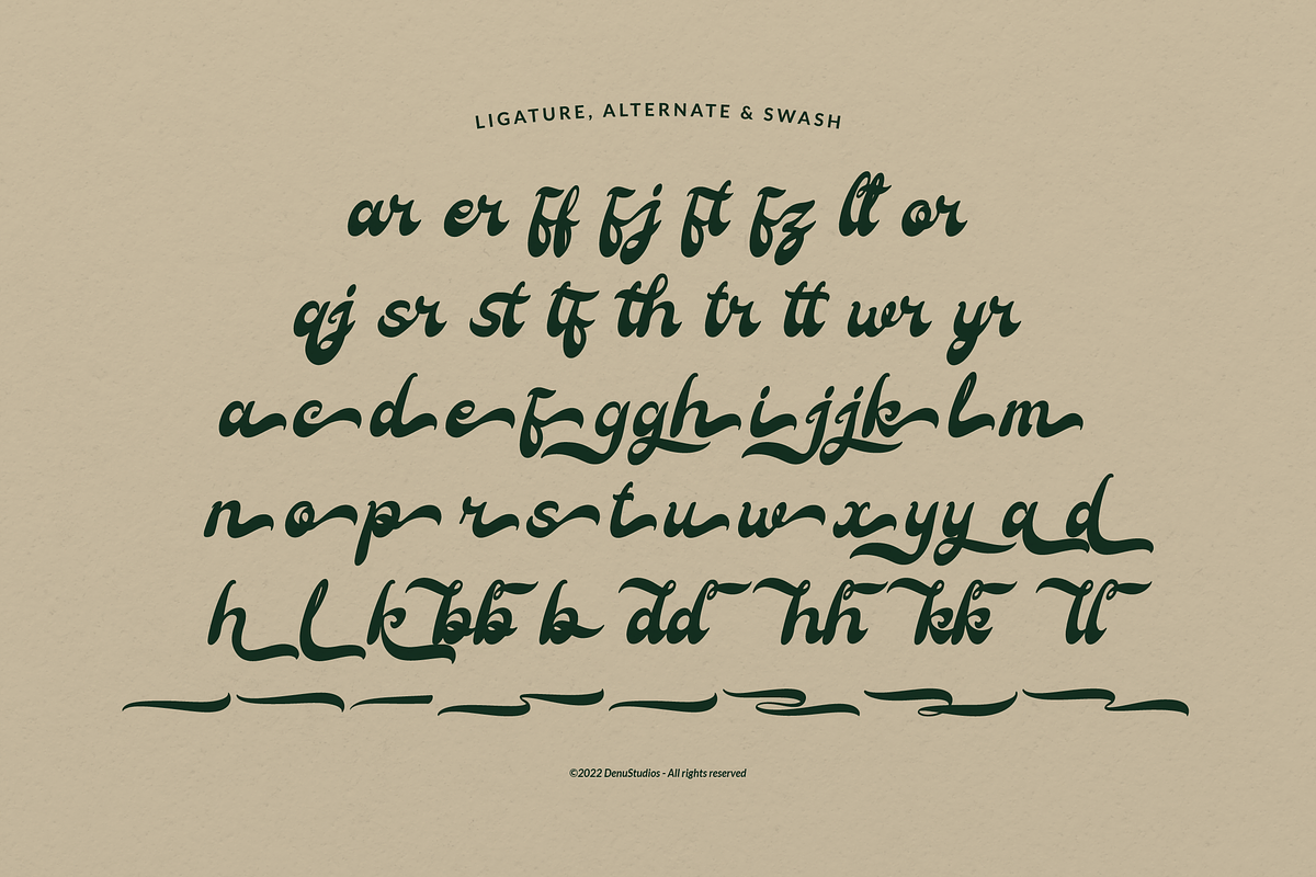 Tifaland | Bold Script Font, a Script Font by Denustudios (Photo 12 of 12)