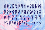 Graffiti font calligraphy marker, a Script Font by VyacheslavKolb (Thumbnail 3 of 5)