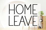 Home Leave, a Sans Serif Font by FreshTypeINK (Thumbnail 1 of 8)