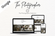 Google Site Theme | The Photographer, a Templates & Theme by She Designs Things (Thumbnail 2 of 7)