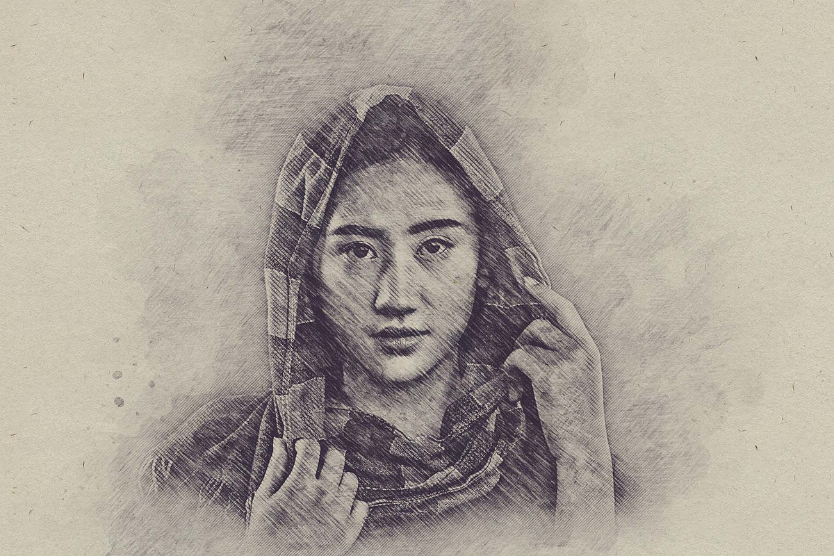 Realistic Drawing & Sketch Effect 2, an Action Add-On by MRI STUDIO (Photo 11 of 12)