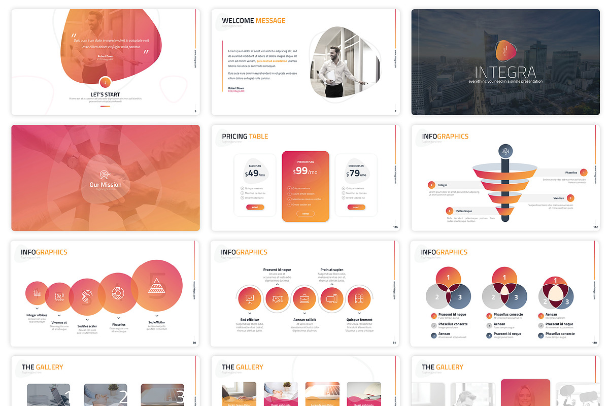 INTEGRA PowerPoint Presentation, a Presentation Template by iDny (Photo 5 of 7)
