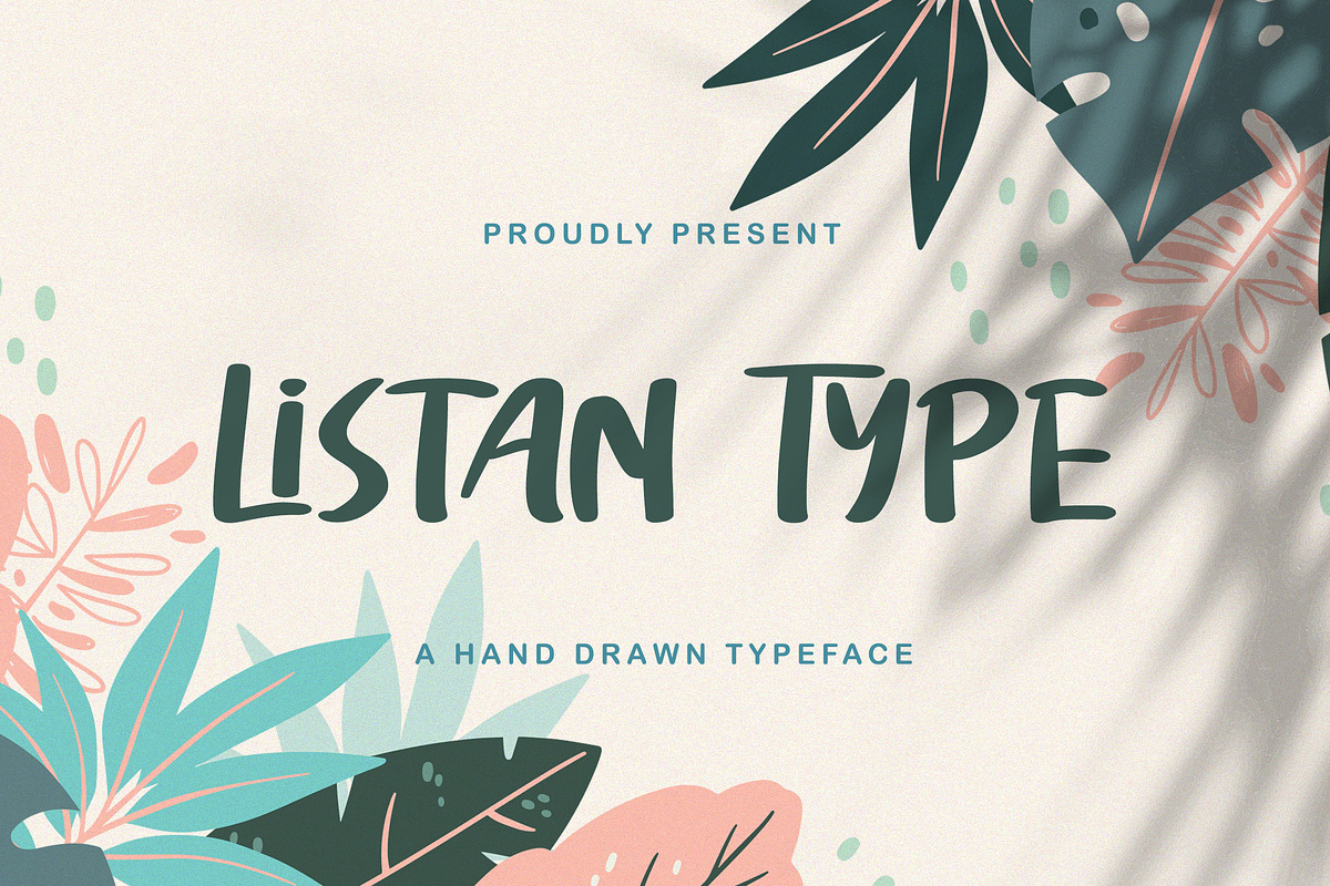 Listan Type - Playful Display Font, a Handwritten Font by StringLabs (Photo 1 of 13)