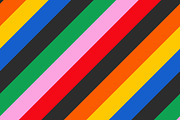 pattern with multicolored stripes, a Pattern Graphic by Art's and patterns (Thumbnail 1 of 2)