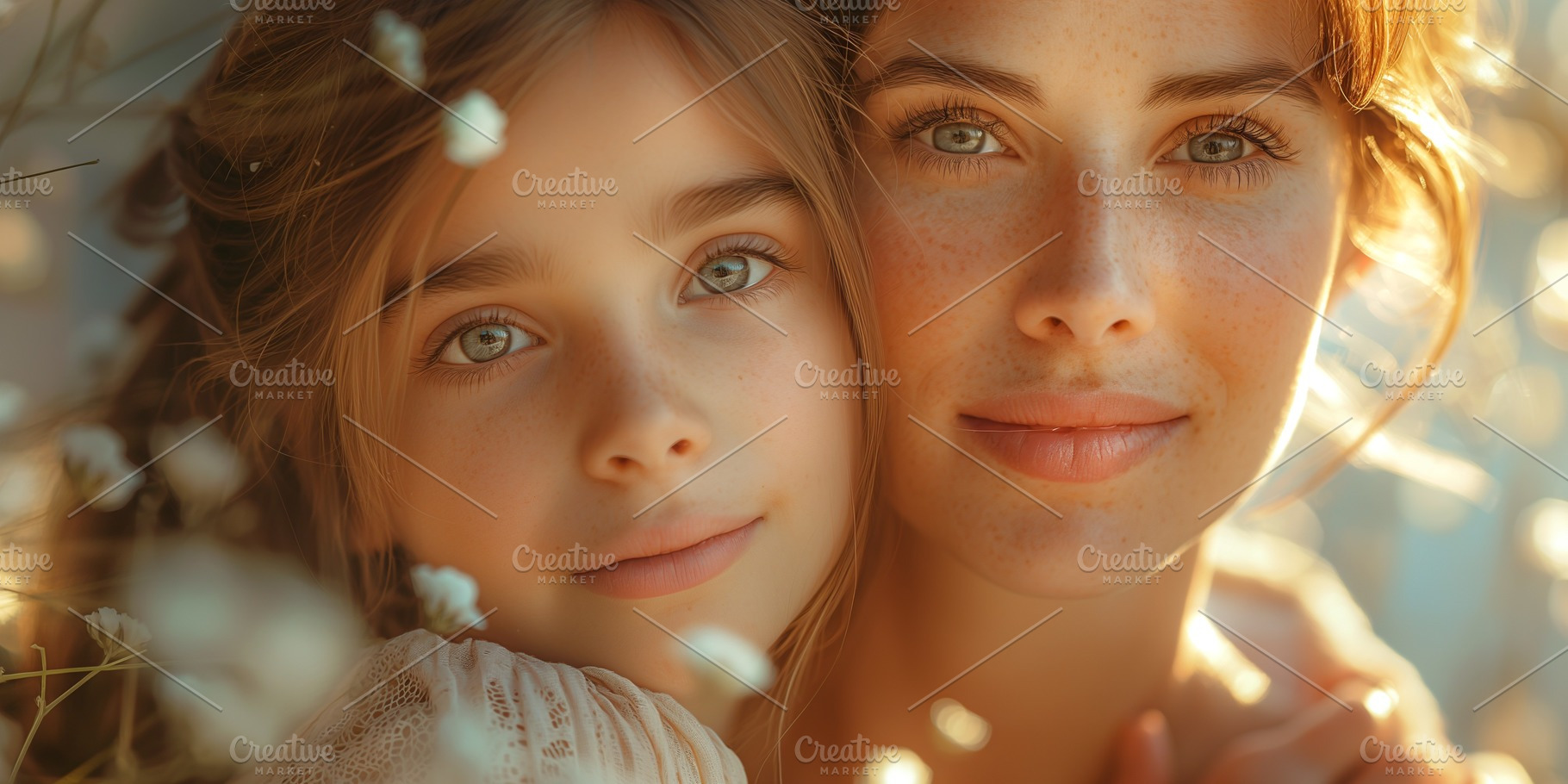 A warm moment between a mother and daughter, highlighting their connection and, a Person Photo by ImageMir