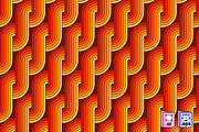 70s Vintage Retro Twist Pattern, a Pattern Graphic by MISS CHATZ (Thumbnail 2 of 3)