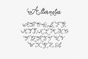 LittleThings: Whimsical Display Font, a Script Font by Mneme (Thumbnail 6 of 8)
