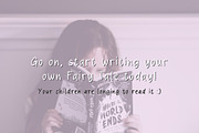 Fairy Tale - Handwritten Whimsy Font, a Handwritten Font by NordicStyleSE (Thumbnail 9 of 9)