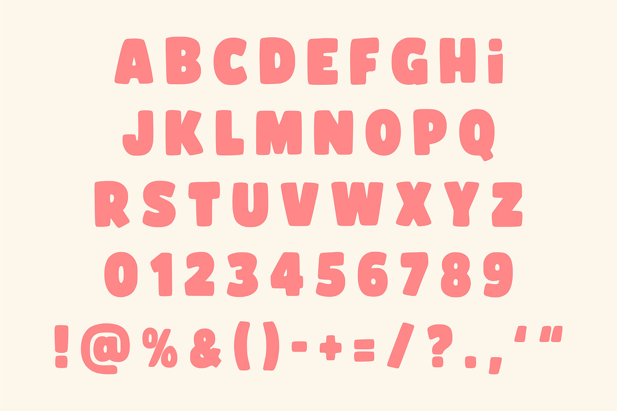 Summer Chiby - Playful Font, a Sans Serif Font by Limited.studio (Photo 5 of 5)