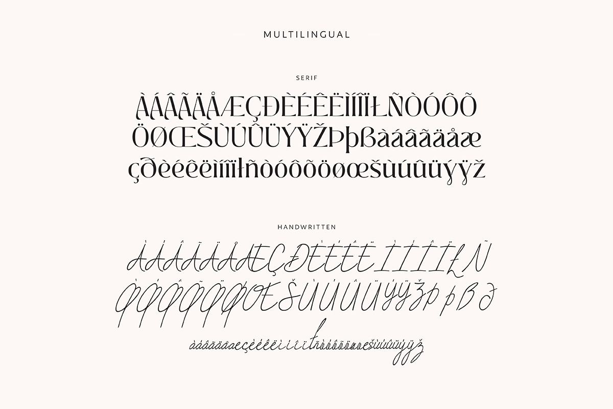 Creme Bagels | Font Duo, a Serif Font by ClevUs (Photo 13 of 13)