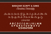 Badgear - Organic Font Duo, a Sans Serif Font by Letterhend Studio (Thumbnail 5 of 9)
