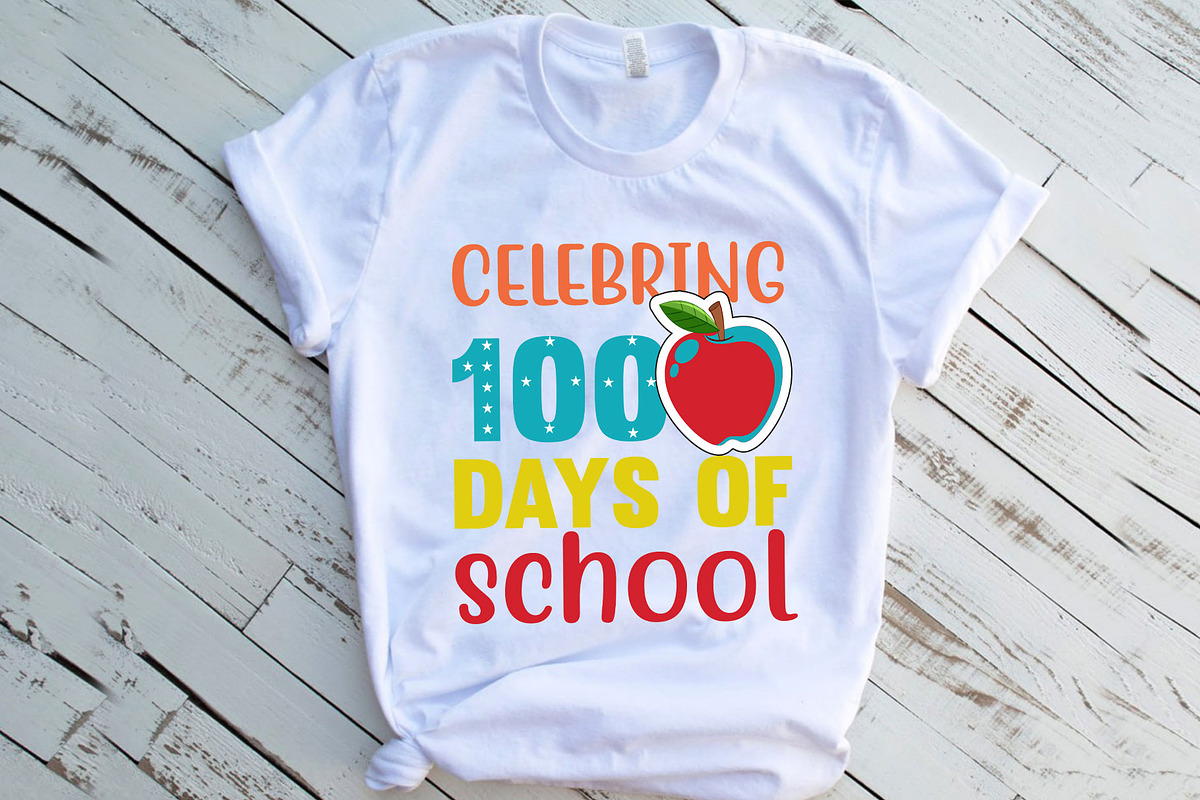 celebring 100 days of school, a Graphic by minmicro (Photo 1 of 5)