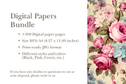 300 Vintage Floral Designs, a Texture Illustration by Gonez Studio (Thumbnail 7 of 7)