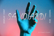 Savoiardi family, a Script Font by Etewut (Thumbnail 3 of 13)