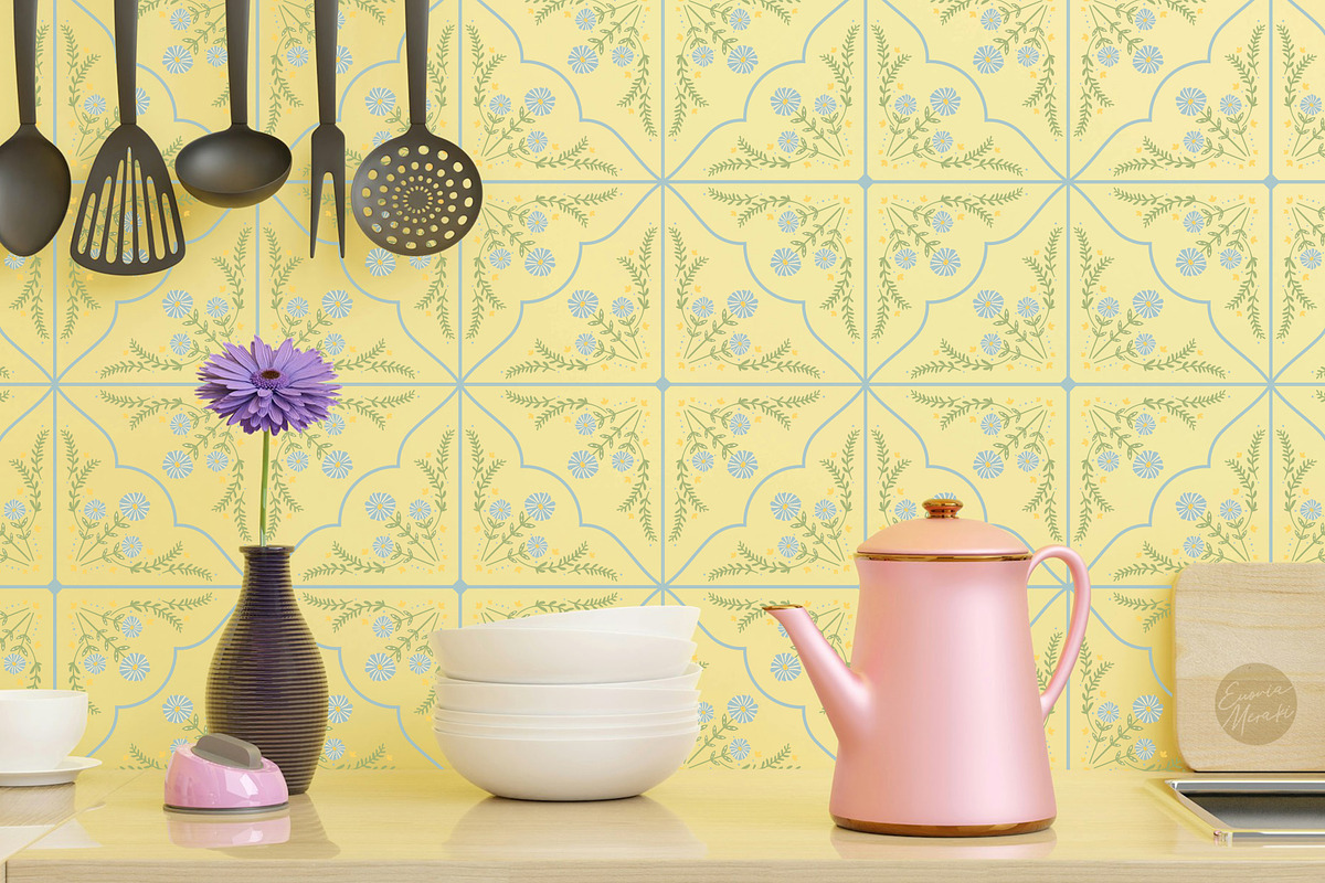 Cottagecore Tiles Pattern Set, a Pattern Graphic by Euonia Meraki (Photo 10 of 10)