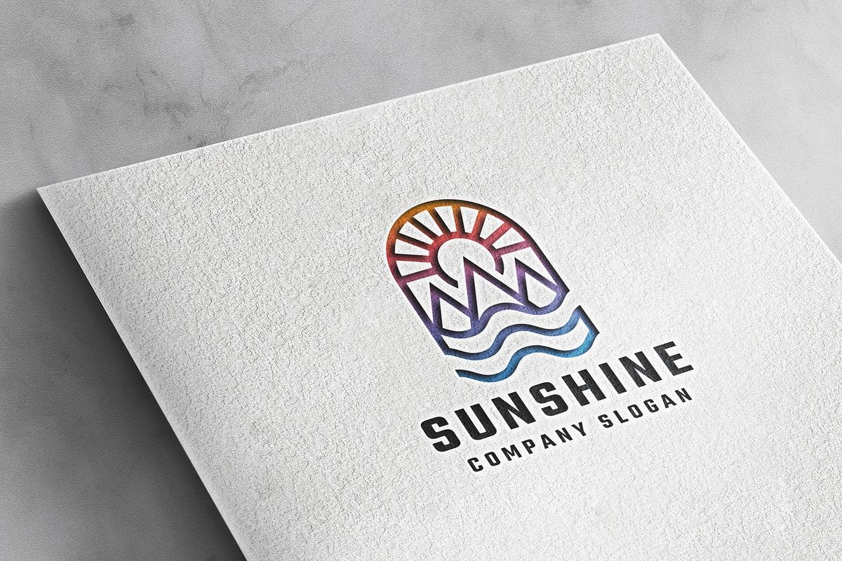 Sun Shine Nature Summer Logo, a Branding & Logo Template by Design_Planet (Photo 3 of 3)