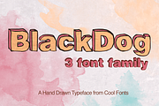 BlackDog, a Serif Font by Cool Fonts (Thumbnail 1 of 7)