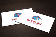 Blue Fish Logo, a Branding & Logo Template by ashenterprise (Thumbnail 2 of 4)