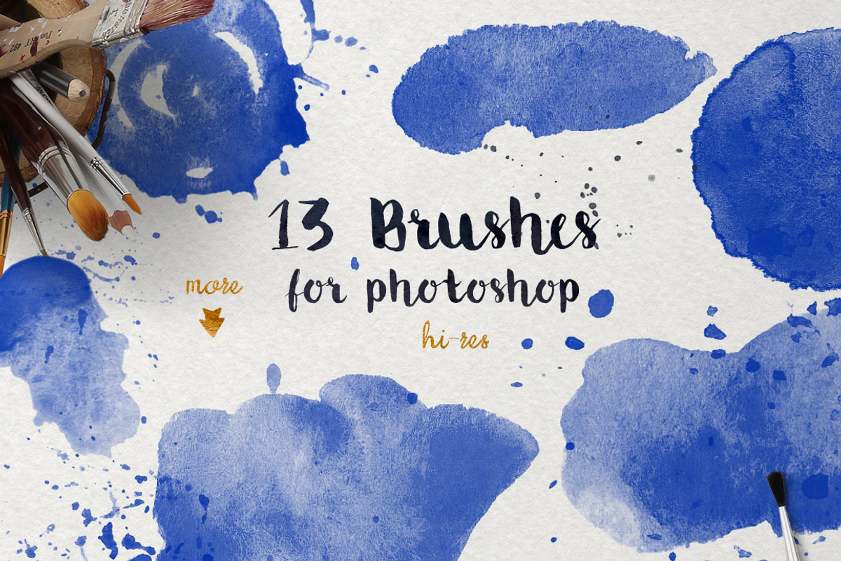 Watercolor designers pack, a Layer Style Add-On by ZiziMarket (Photo 5 of 6)