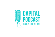 Podcast & Recording Logo Template, a Branding & Logo Template by MerdeneDesignStudio (Thumbnail 3 of 7)