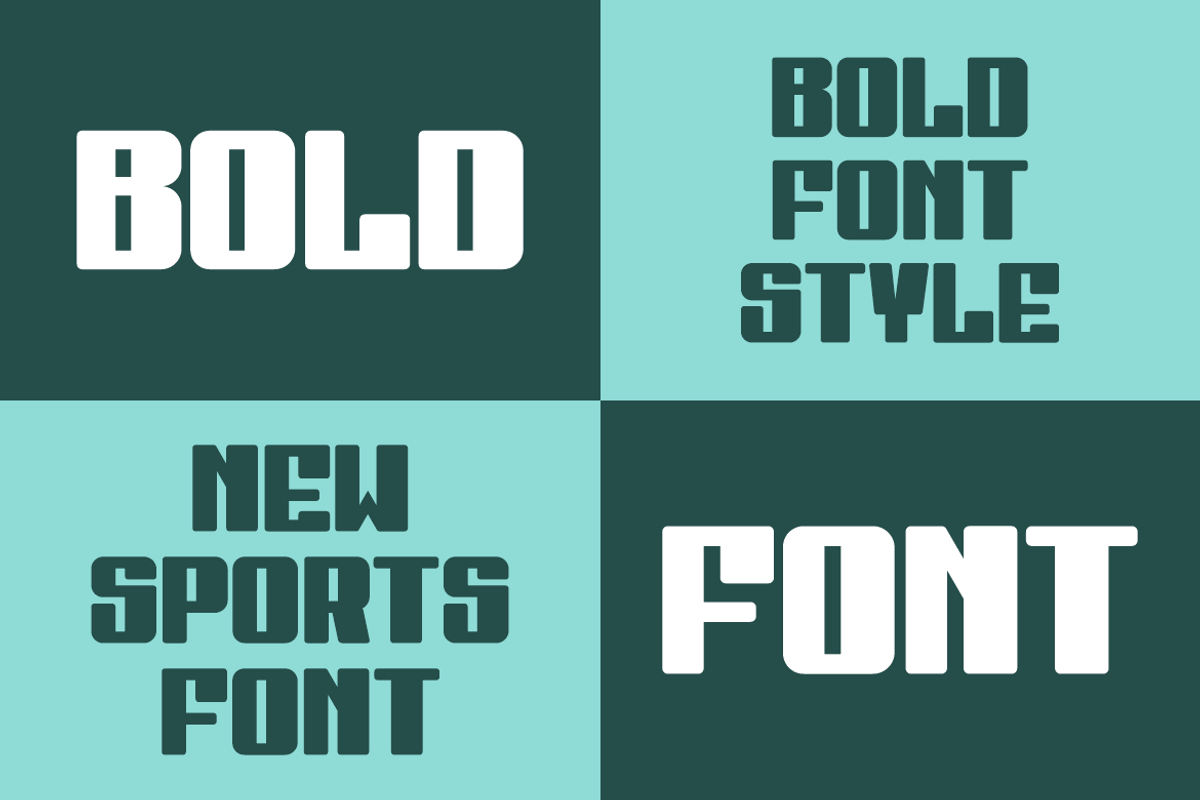 Bold Brengos, a Sans Serif Font by alon kelakon (Photo 5 of 5)