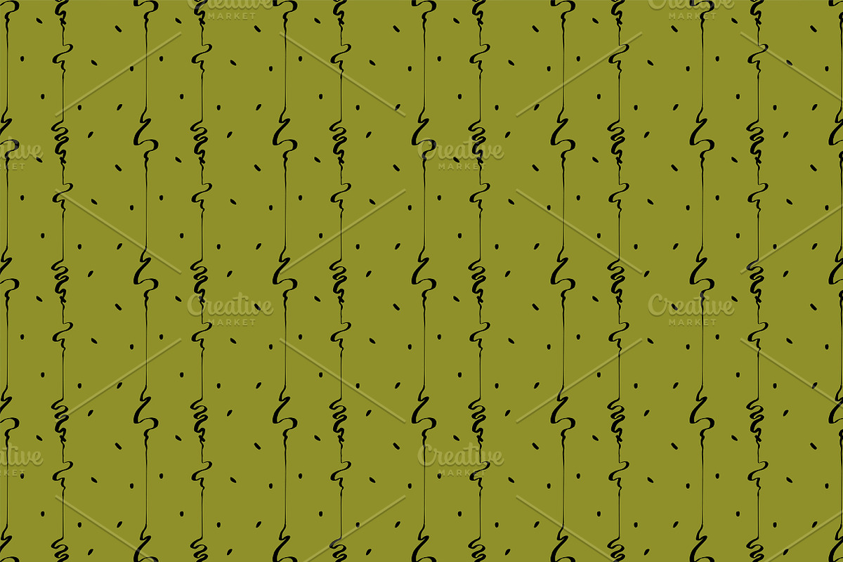 Flowers and ribbons patterns, a Pattern Graphic by Lyolya Profitrolya (Photo 4 of 5)