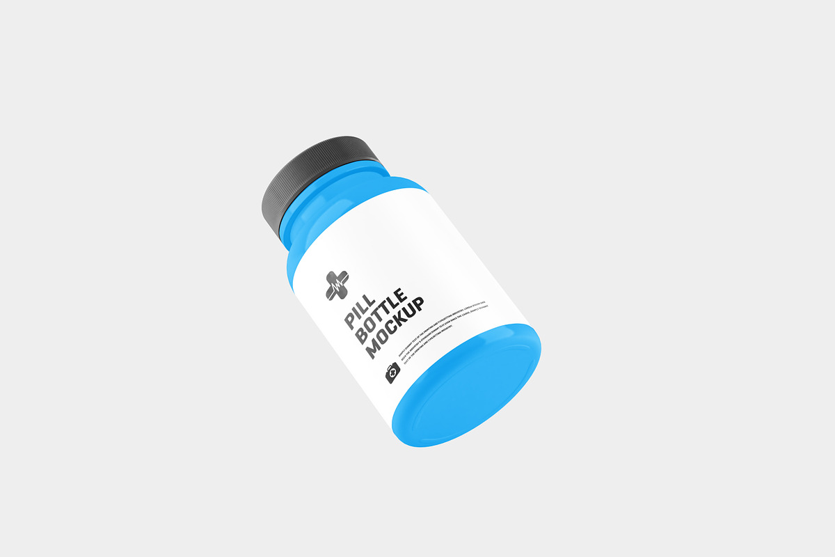 Pill Bottle Mockup, a Cups & Container Mockup by Toasin Studio (Photo 8 of 11)