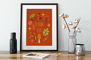 Happy Thanksgiving Kit, a Seasonal Illustration by miumiu (Thumbnail 9 of 15)