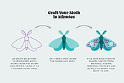 Moth Creator for Procreate, a Brush Add-On by Pencil Twist (Thumbnail 7 of 11)