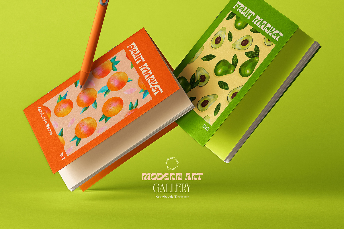 Modern Art Gallery 3, a Graphic by Wall Art Print Studio (Photo 16 of 17)