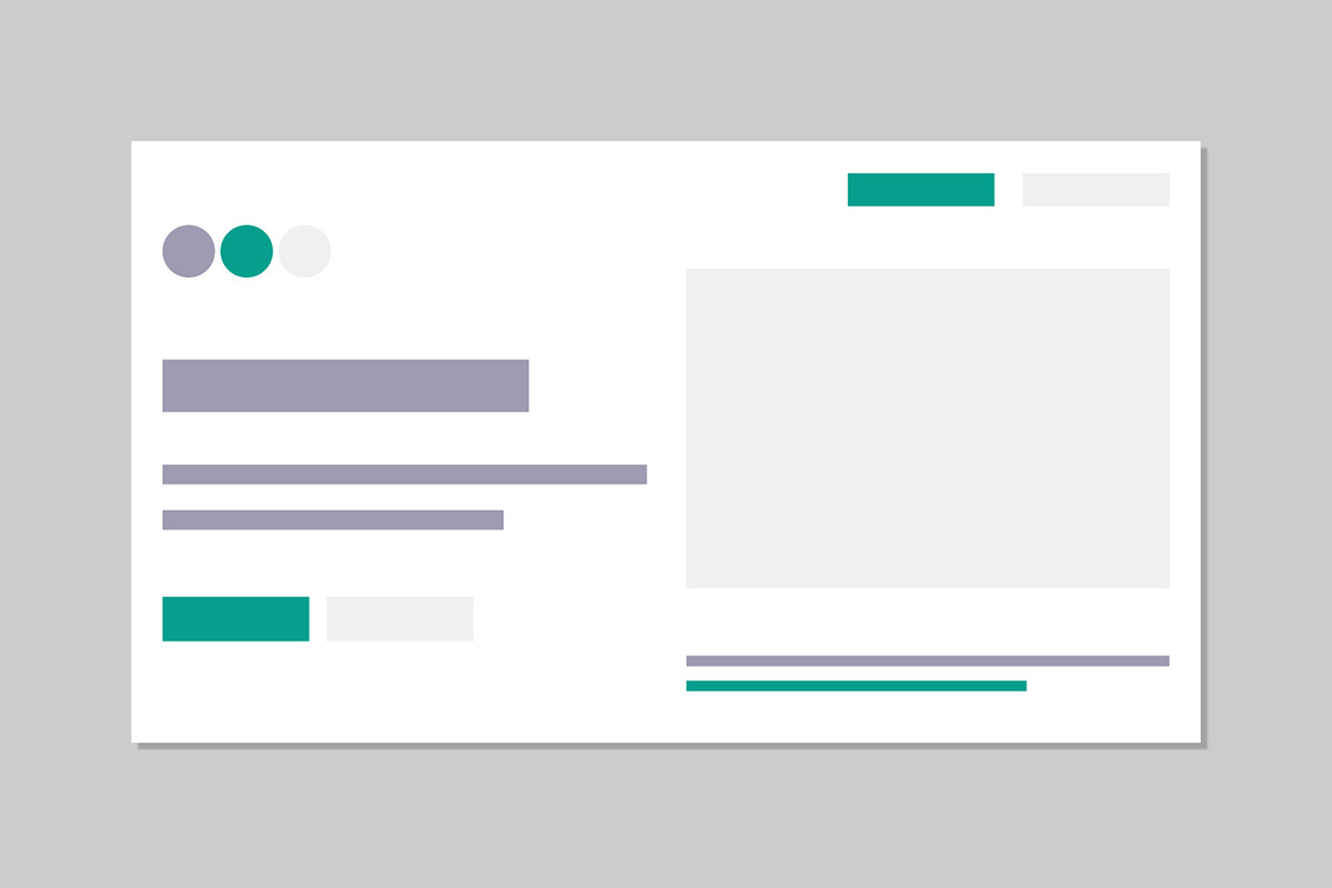 Web Landing Page Wireframe Set, a Landing Page Template by ContestDesign (Photo 5 of 10)