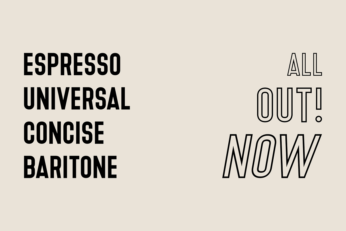 Denso - Font Family preview 3