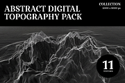 Abstract Digital Topography Pack, a Texture Graphic by PopotLane (Thumbnail 1 of 6)