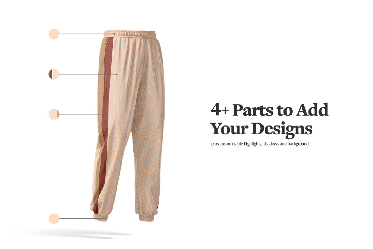 Sweatpants Animated Mockup, a Bottom Mockup by rebrandy (Photo 6 of 14)