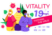 Vitality: Fighting the Virus Images, a Templates & Theme by Boyko Pictures (Thumbnail 1 of 13)
