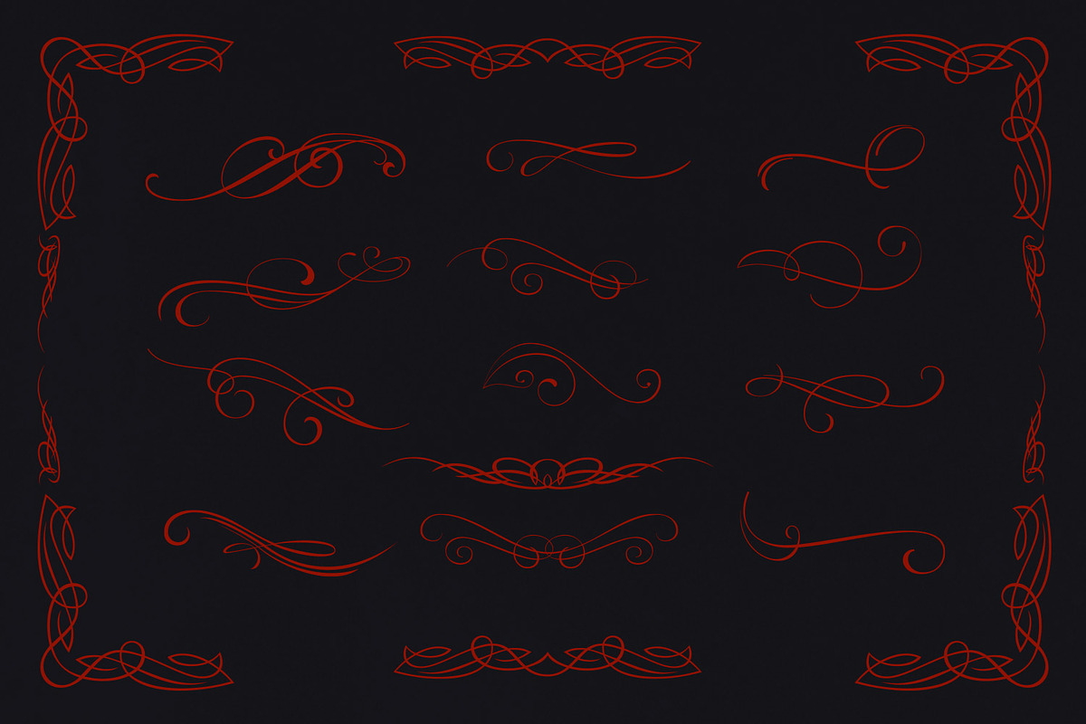 Carpellon - Tattoo Script + Ornament preview 6