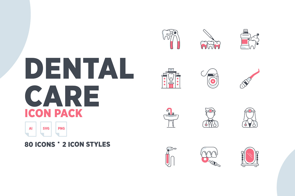 Dental Care Icons, an Icon by iconfield (Photo 1 of 5)