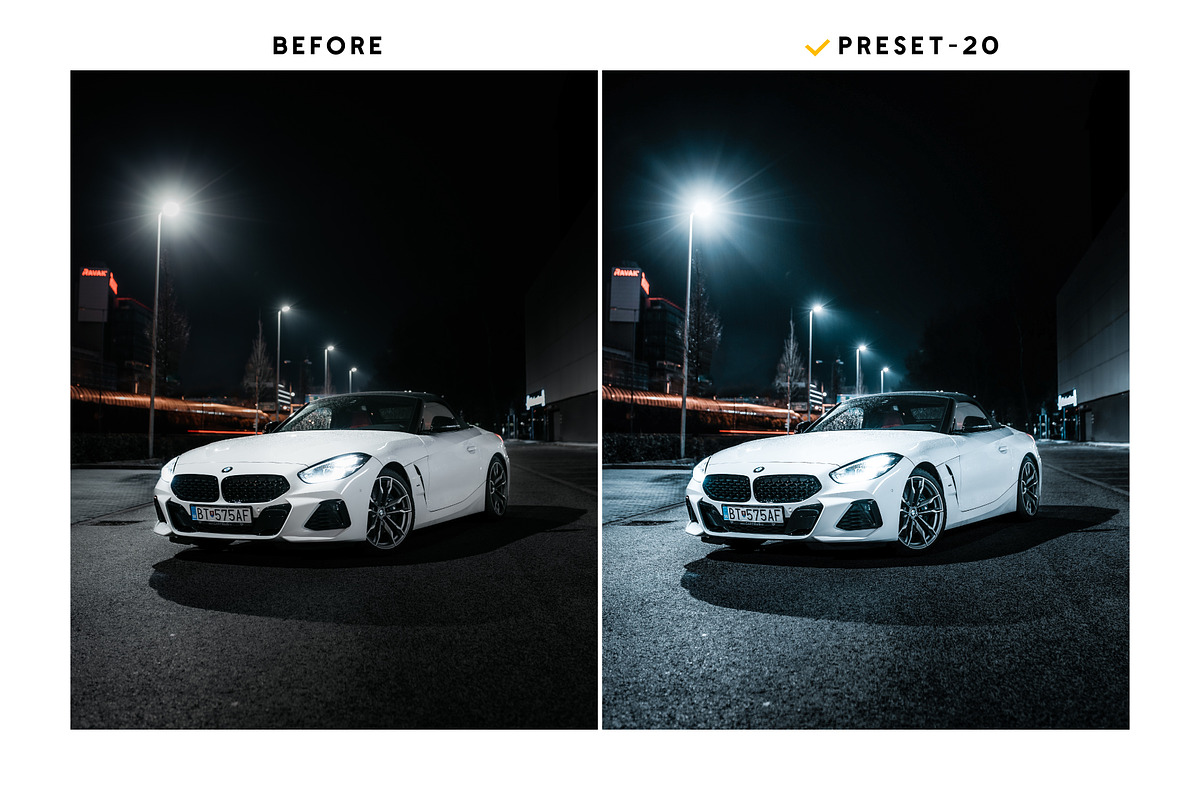 20 Automobile Presets & Actions, an Action Add-On by Effect-Hub (Photo 17 of 17)