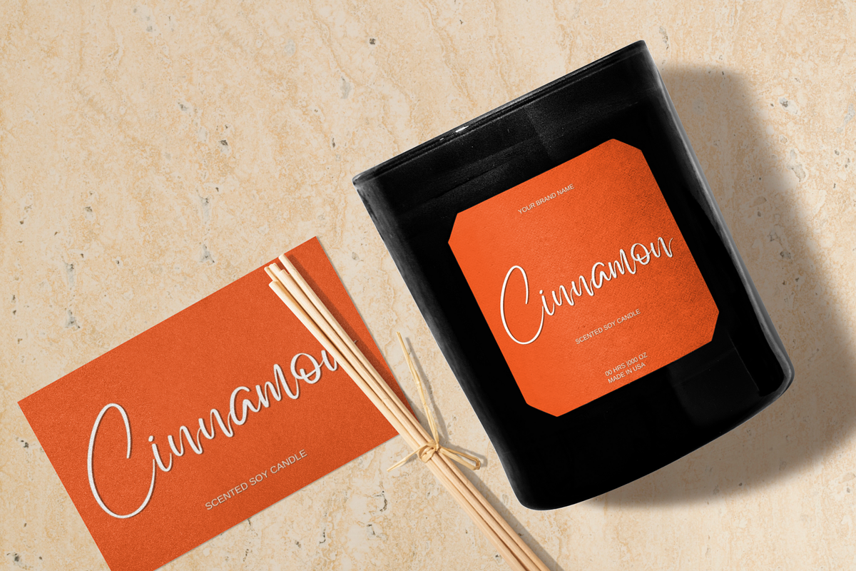 Candle Label Template, a Branding & Logo Template by KnowyourLabel (Photo 3 of 4)