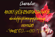 Redleaf Typeface, a Script Font by QueenType (Thumbnail 4 of 5)