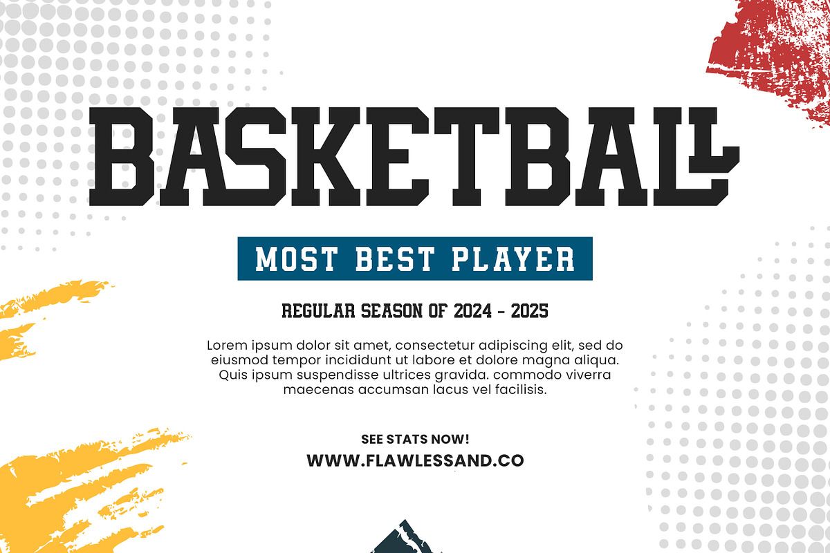 Brusko - Basketball Font, a Serif Font by Flawless And Co (Photo 2 of 10)
