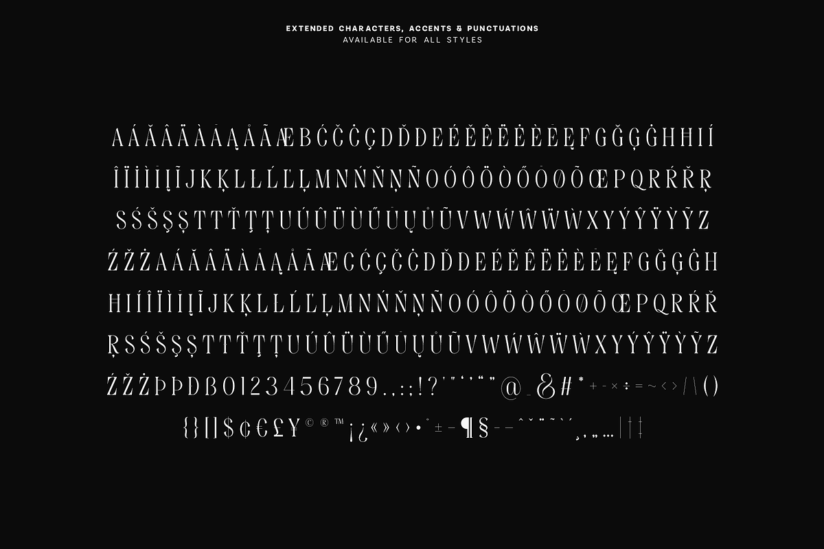 Everline - Luxury Serif Font Family, a Serif Font by VP Fonts (Photo 15 of 22)
