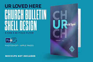 You Are Loved Church Bulletin Shell