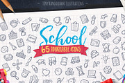 School - Hand Drawn Icons, an Icon by Good Stuff No Nonsense (Thumbnail 1 of 6)
