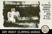 Dry Paint Photoshop Clipping Masks, an Object Graphic by Clikchic Designs (Thumbnail 1 of 6)