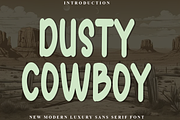 Dusty Cowboy, a Script Font by FreshTypeINK (Thumbnail 1 of 8)