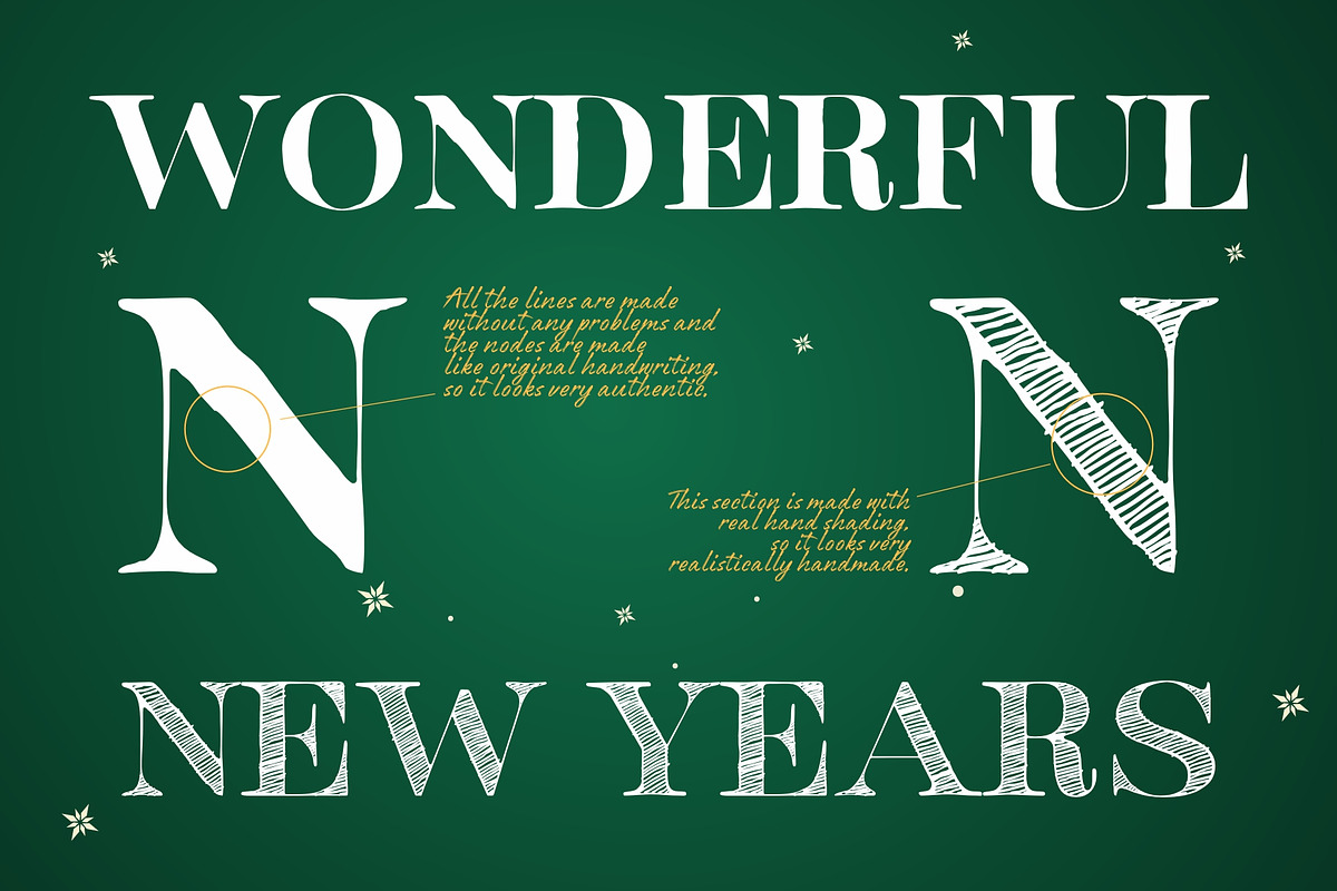 Winter Dinner, a Serif Font by ismanayuda (Photo 2 of 7)