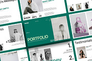 Minimal Portfolio Template, a Presentation Template by Templeste (Thumbnail 4 of 5)
